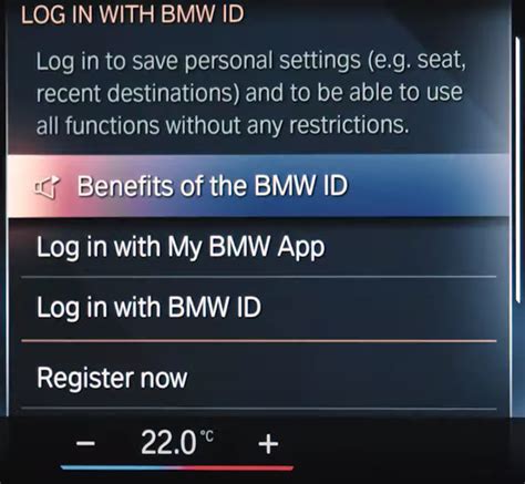 BMW ID Login.